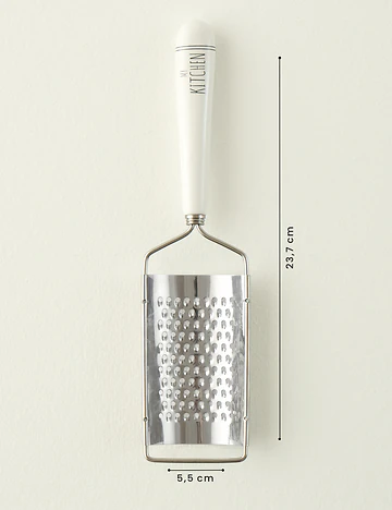 My Kitchen Çelik Rende Beyaz (23,7x5,5x1,6 cm)