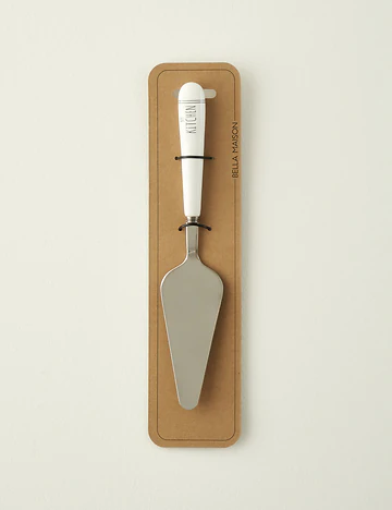 My Kitchen Çelik Spatula Beyaz (25,7x4,8x1,3 cm)