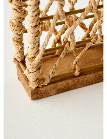 Sierra Peçetelik Naturel (17x4,5x16 cm)