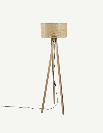 Pablo Rattan Lambader Naturel (38x38x140 cm)