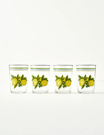 Lemoncello 4'lü Meşrubat Bardağı Sarı (510 cc)