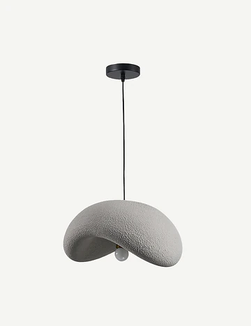 Mirella Tekli Beton Sarkıt Avize Gri (40x80 cm)