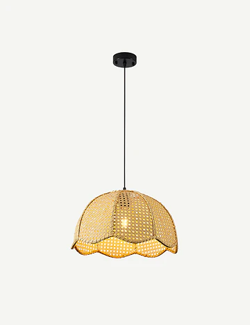 Hana Rattan Avize Naturel (40x80 cm)