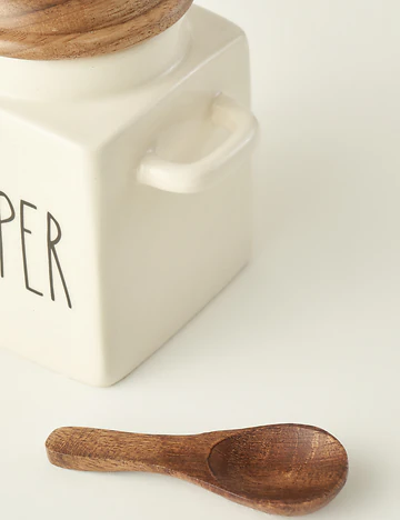 Pepper Seramik Kavanoz Krem (330 ml)