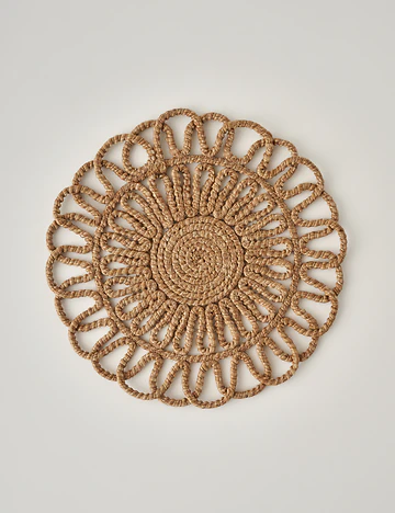 Rosy Örgü Amerikan Servis Kahverengi (35 cm)