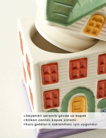 House Seramik Baharatlık Yeşil (230 cc)