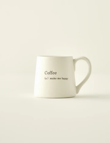 Nordic Stoneware Kupa Krem (390 cc)