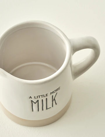 Bohemia Stoneware Sütlük Beyaz (300 cc)