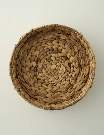 Olden Su Sümbülü Dekoratif Tepsi Naturel (32x7 cm)