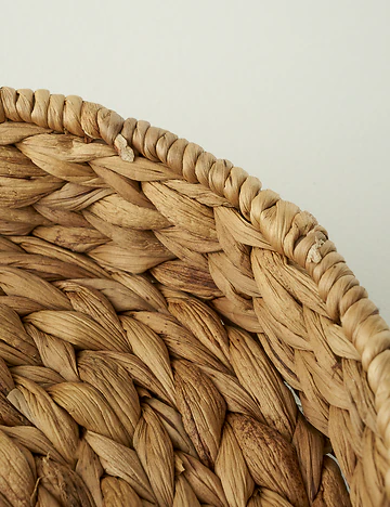 Olden Su Sümbülü Dekoratif Tepsi Naturel (32x7 cm)