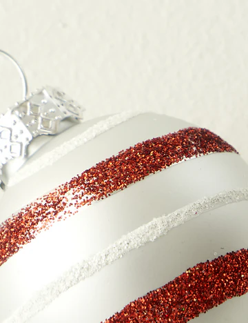 Christmas Mini Ball Dekoratif Süs Kırmızı (19x15x4 cm)