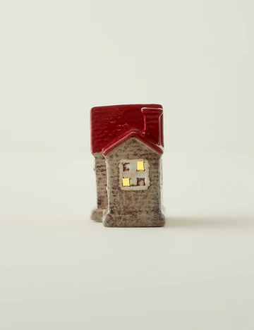 Home Yılbaşı Ledli Aydınlatma Kırmızı (10x7x12 cm)