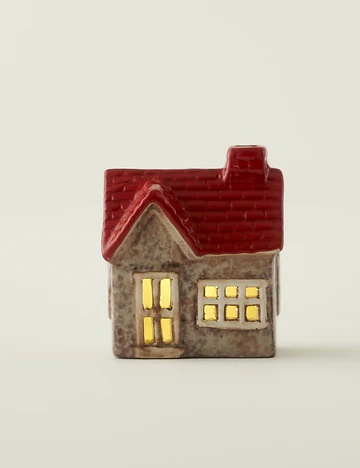Home Yılbaşı Ledli Aydınlatma Kırmızı (10x7x11 cm)