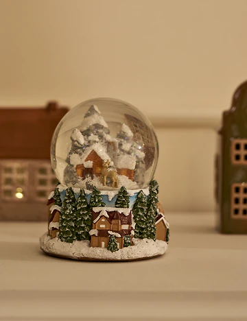 Snow Ball Yılbaşı Kar Küresi (11x11x15 cm)