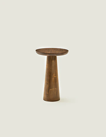 Spil Yan Sehpa Naturel (36x36x56 cm)