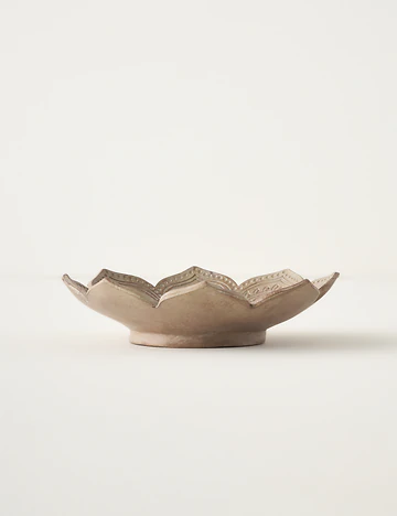 Clove Dekoratif Tabak Kahverengi (20x20x5 cm)