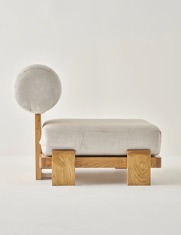 Salerno 4 Parça Doğal Ahşap Bahçe Oturma Grubu Naturel