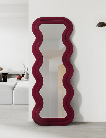 Jerry Boy Aynası Bordo (70x170 cm)