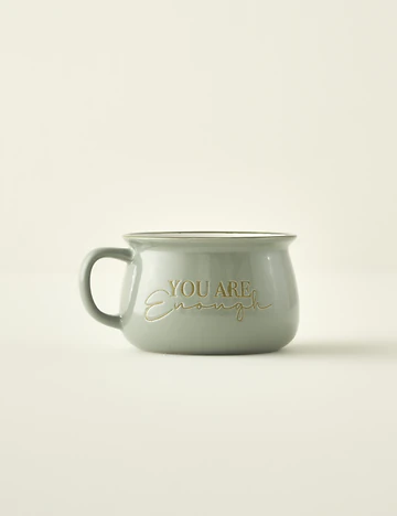 Maya Stoneware Kupa Yeşil (550 cc)