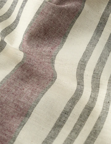 %100 Pamuk Harper Çift Kişilik İpliği Boyalı Nevresim Seti Mürdüm (200x220 cm)