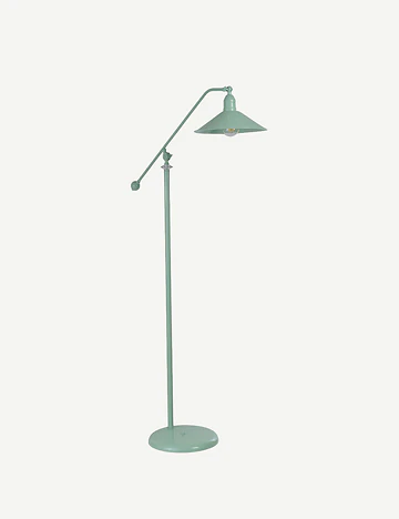 Piper Metal Başlıklı Lambader Yeşil (25x30x155 cm)