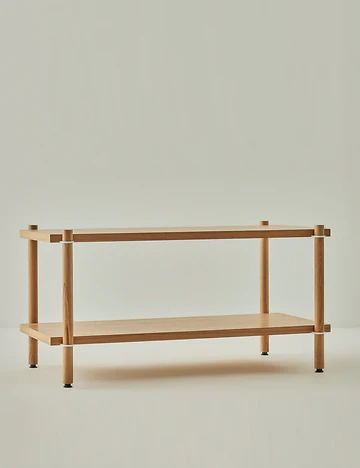 Cosmos Modüler 3 Parça TV Ünitesi Meşe-Beyaz (183x48x48 cm)