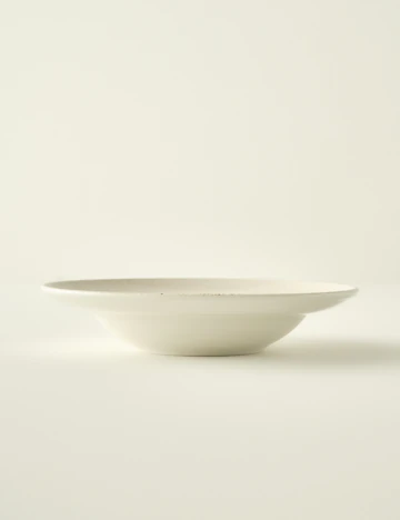Parisien Porselen Makarna Tabağı Krem (28 cm)