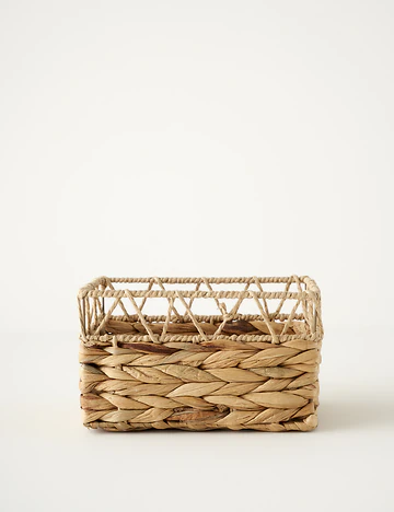 Vesna Dekoratif Sepet Naturel (25x18x14 cm)