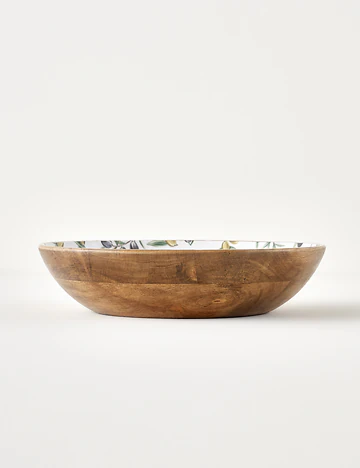 Olive Mango Sunum Kasesi (30x8 cm)