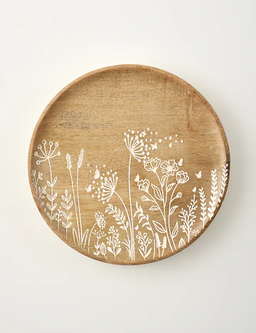 Folea Dekoratif Tabak Kahverengi (25x2x25 cm)