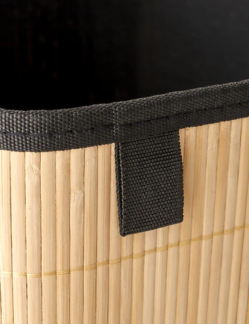 Felora Katlanabilir Bambu Sepet Naturel (31x31x31 cm)