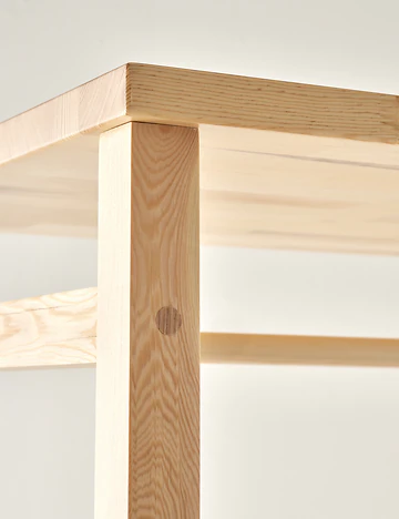 Monroe Açık Gardırop Naturel (156x52x180 cm)