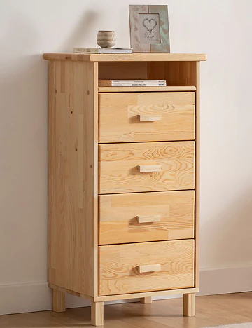 Monroe Şifonyer Naturel (56x40x108 cm)