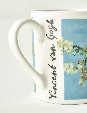 Van Gogh Almond Blossom Kupa Turkuaz (390 cc)