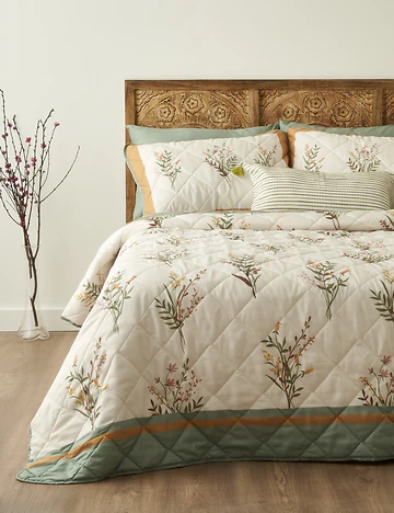 Satin Blossom 10 Parça Çift Kişilik Yatak Odası Seti
