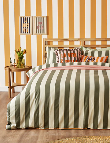 Stripe Comfort 6 Parça Tek Kişilik Uyku Seti
