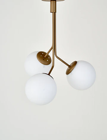 Nuevo 3'lü Sarkıt Avize Eskitme (40x70 cm)