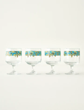 Van Gogh Almond Blossom Cup 4’lü Turkuaz (300 cc)