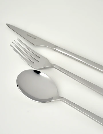 Toscana 36 Parça Çatal Kaşık Bıçak Seti Silver