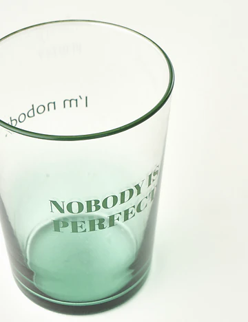 Nobody Is Perfect 4'lü Meşrubat Bardağı Yeşil (510 cc)