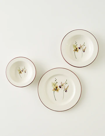 Garden Stoneware 36 Parça 12 Kişilik Yemek Takımı