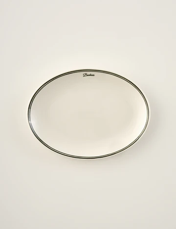 Bonheur Porselen Sunum Tabağı Yeşil (33 cm)
