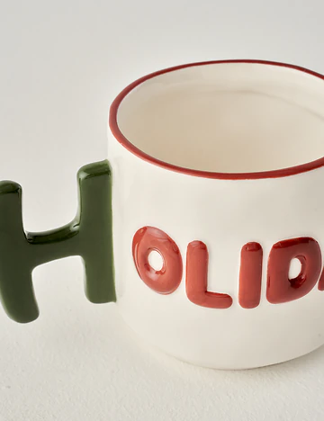 Holiday Yılbaşı Stoneware Kupa (340 cc)