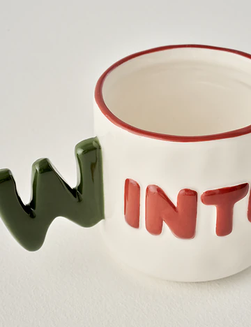 Winter Yılbaşı Stoneware Kupa (340 cc)