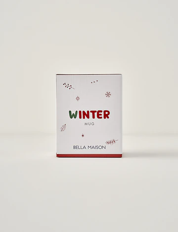 Winter Yılbaşı Stoneware Kupa (340 cc)
