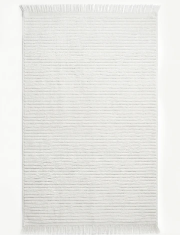 Jules Şönil Halı Beyaz (80x300 cm)