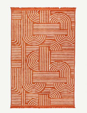 Portia Şönil Halı Turuncu (80x150 cm)