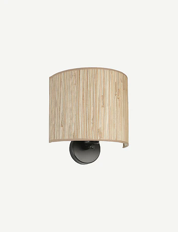 Mare Oval Bambu Aplik Vizon
