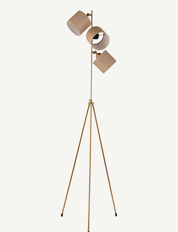 Brenda Tripod Lambader Kahverengi (13x15x165 cm)