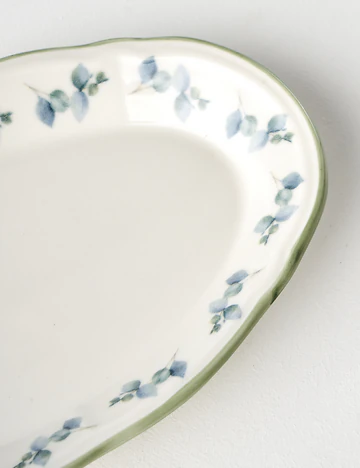 Ocaliptus Stoneware 52 Parça 12 Kişilik Kahvaltı Takımı Yeşil